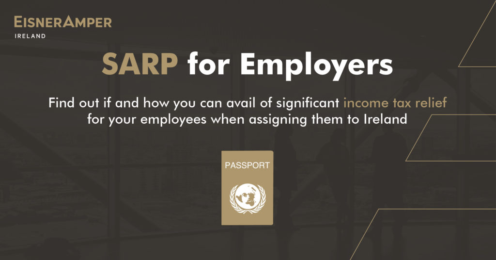 SARP for Employers Image | Payroll Services | EisnerAmper Ireland