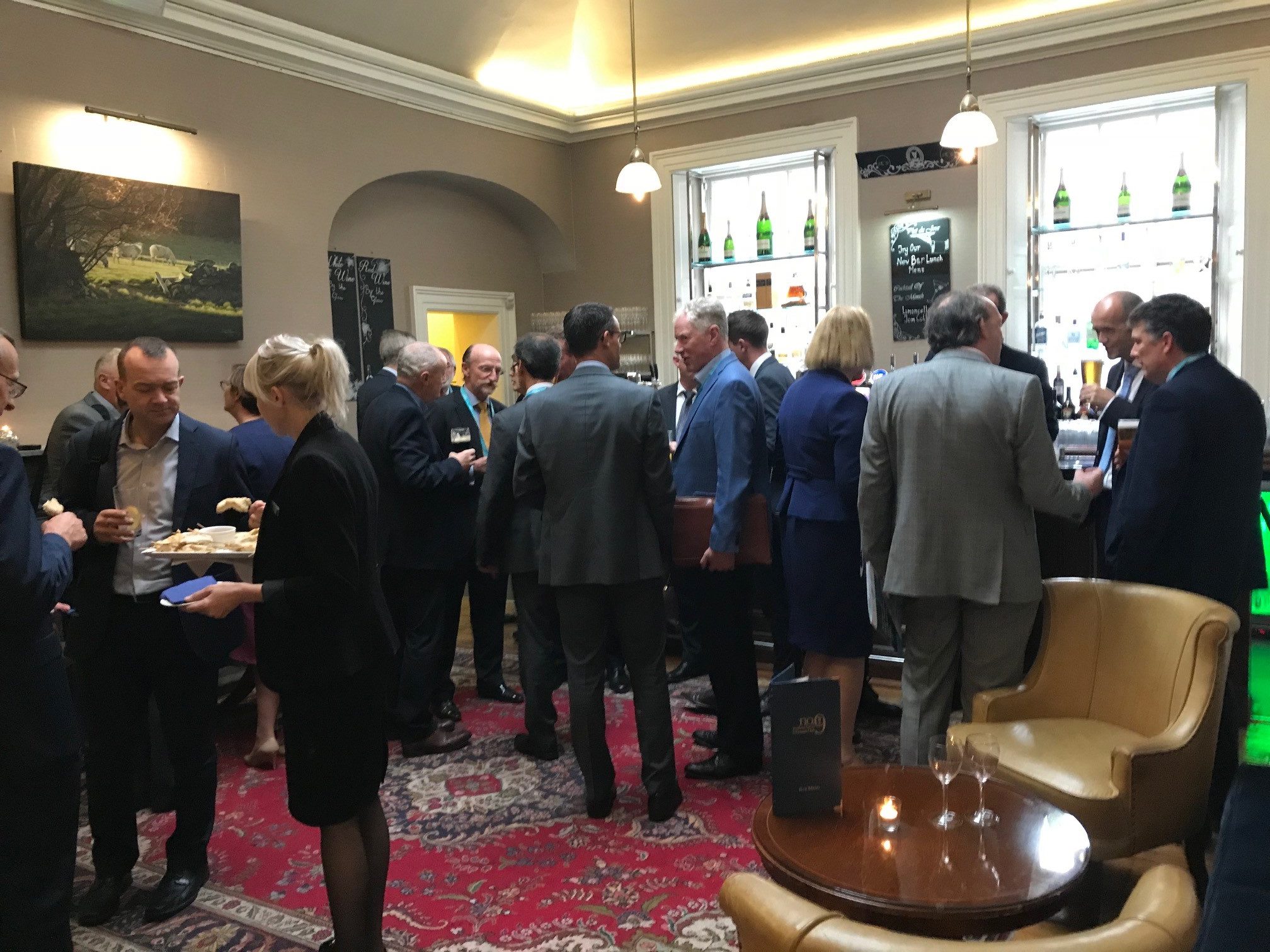 Guests at the INED Forum event in the St. Stephen's Green Hibernian Club, Dublin 2