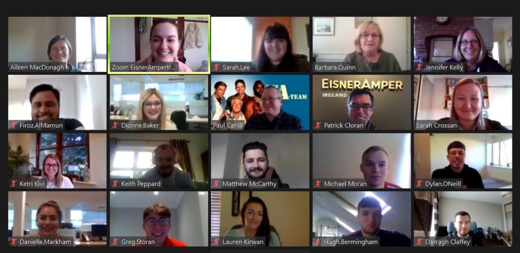 80s themed | Musical Bingo | CSR | EisnerAmper Ireland | Financial Services