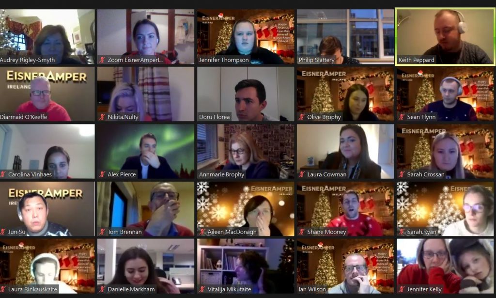 Christmas Party | EisnerAmper Ireland | CSR | Financial Services