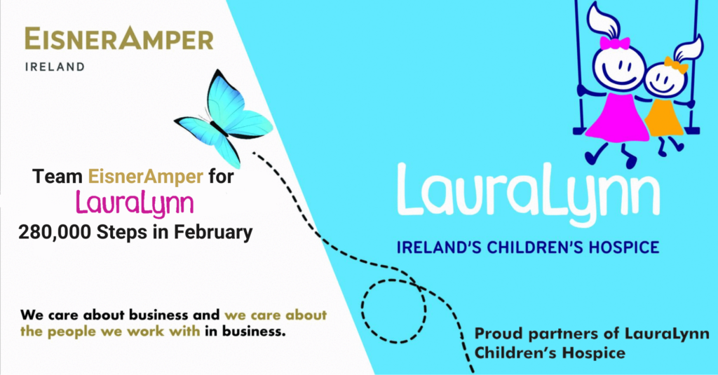LauraLynn 280,00 Steps in February Challenge | Latest News | EisnerAmper Ireland