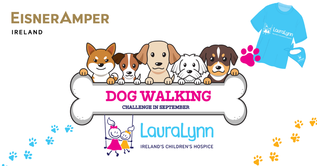 EisnerAmper joins LauraLynn September Dog Walking Challenge | CSR | EisnerAmper Ireland